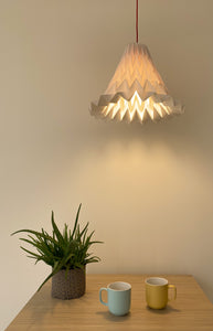 Peak Paper Lamp by 220gr Studio