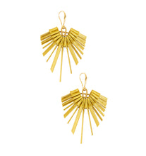 Kite Pleated Earrings (various colors)