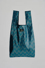Kylie Aqua Sequin Babe Bag