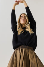 Scarlett Maxi Skirt in Silver