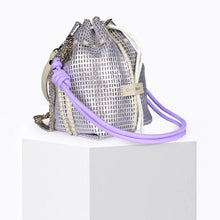 Bibi Leather Bag in Silver