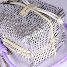 Bibi Leather Bag in Silver