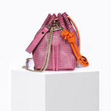 Bibi Leather Bag in Blush Pink