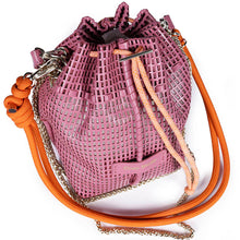 Bibi Leather Bag in Blush Pink