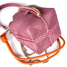Bibi Leather Bag in Blush Pink