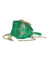 Bibi Leather Bag in Tropic Green