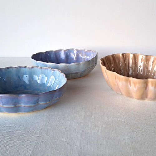 Shell Ceramic Bowls by Kray Studio