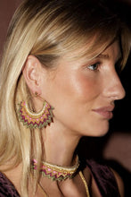 Maria Hoops in Copper Pink