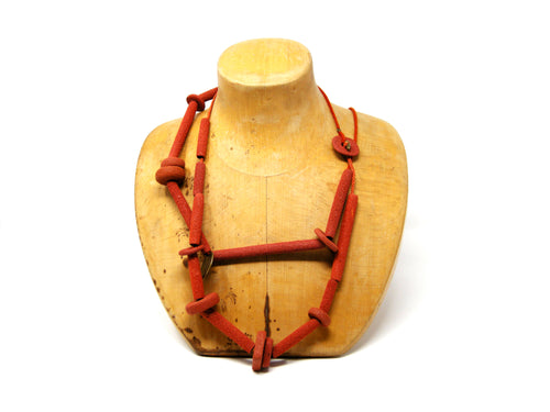 Clay Beads Necklace by Made-vel-e