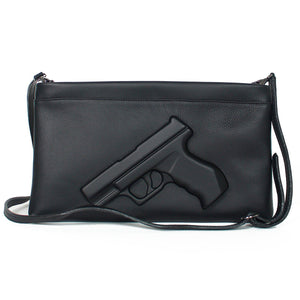Gun Clutch in Black (various colors)