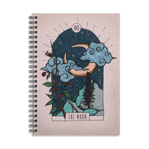 Moon A5 Notebook by Btdt
