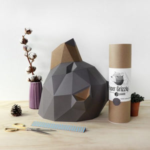 Paper Grizzly Totem Kit