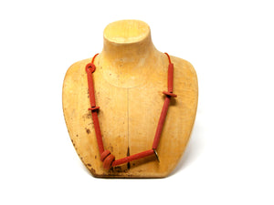 Clay Beads Necklace by Made-vel-e