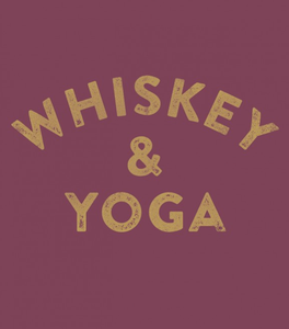 Whiskey & Yoga tee
