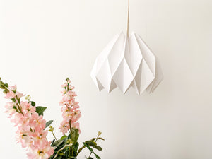 Castagna Paper Lamp by 220gr Studio