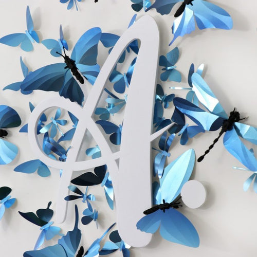Paper Butterfly Collection Kit in Azure Blue
