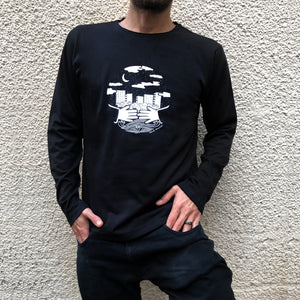 Here for You Long Sleeve Tee by Zeina Abi Rached for Oddfish