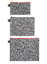 Keith Haring Zip Pockets Set
