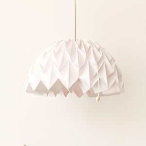 Cupola Paper Lamp by 220gr Studio