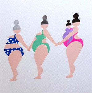 “My Fat Lady” Generation Mom Painting