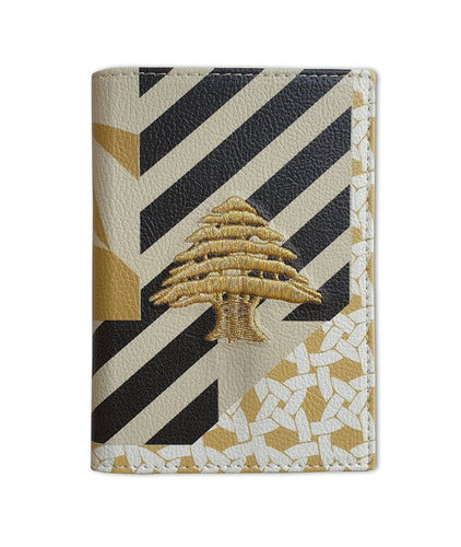 Pattern & Print Passport Holder by Rana Salam