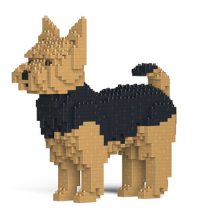 Yorkshire Terrier Building Blocks Sculpture