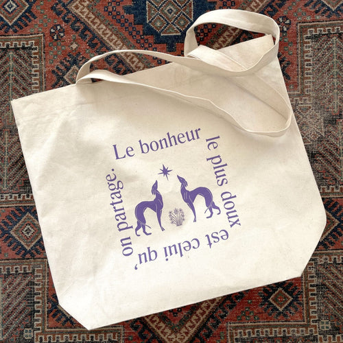 Doux Bonheur Tote Bag by Zenobie