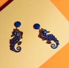 Seahorse Long Earrings by Elsa O