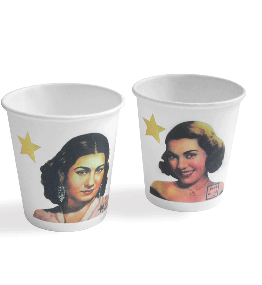 Super Stars Paper Cups by Rana Salam