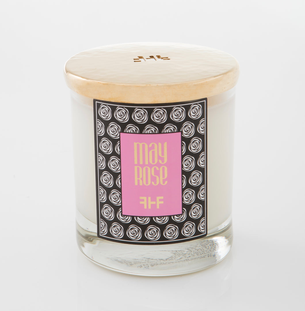 May Rose Candle by Frangrances Hubert Fattal