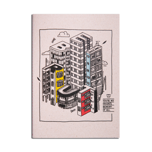 Beirut by Boo A5 Notebook by Art Of Boo X Btdt