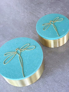 Dragonfly Brass and Concrete Boxes by Il Était Une Fois