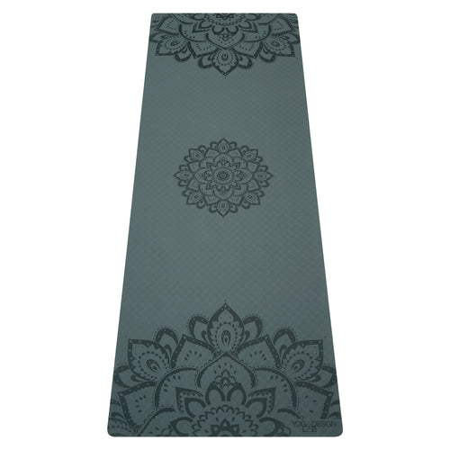 Flow Yoga Mat Pure Mandala Charcoal