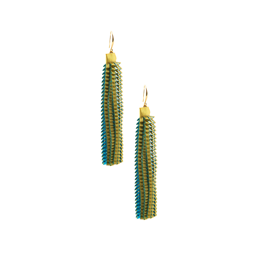 Essilp Pleated Earrings (various colors)