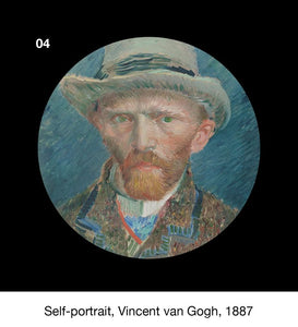 Van Gogh Plywood Printed Stool