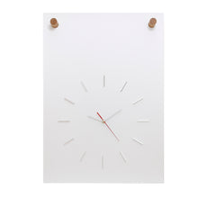 Poster Clock In White ( Various Colors)